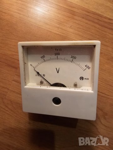 Български волтметър до 400 волта право - за директно свързване