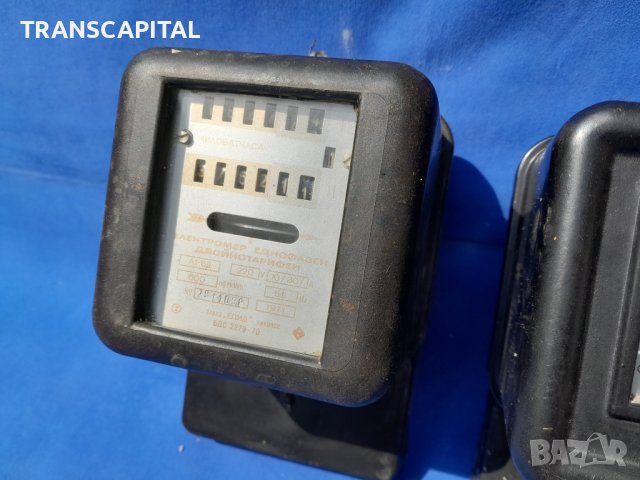 Електромери,  ретро , снимка 5 - Антикварни и старинни предмети - 40829898