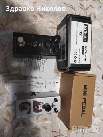 ефекти за китара-фъз и драйв, снимка 3 - Китари - 52892858