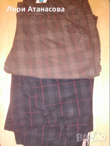 Шик и елегантно изъчване с  панталон каре ,внос от Англия-100 % памук,пере, снимка 2 - Панталони - 28313166