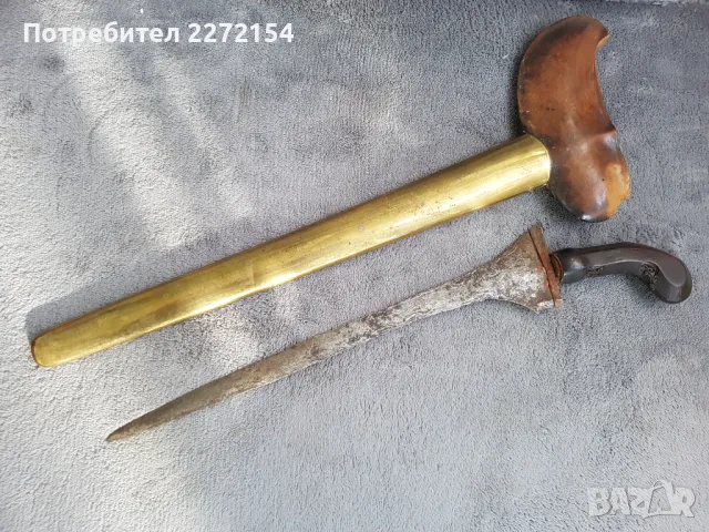 Крис керис кама дамаск, снимка 2 - Антикварни и старинни предмети - 50005491