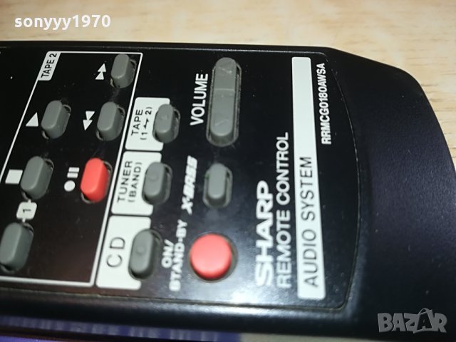 sharp audio remote-внос germany, снимка 10 - Други - 28352167