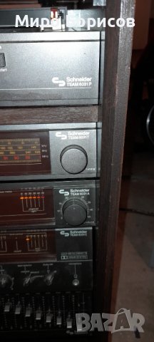 Schneider Team 6031,Ретро-стерео система  със аудио шкаф( Рак) , снимка 9 - Аудиосистеми - 37147316