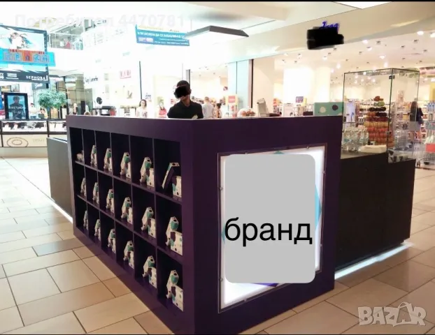 Продавам щанд / киоск за хранителни стоки с хладилна витрина, снимка 2 - Оборудване за магазин - 50255250