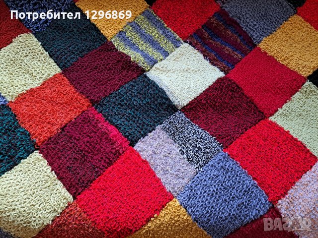 Покривки за легло, два броя, ръчно плетени / фъкани/, снимка 2 - Покривки за легло - 43676608