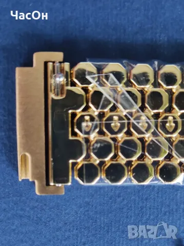 Масивна верижка с адаптери 20 / 22 мм, нова, снимка 4 - Мъжки - 49688242