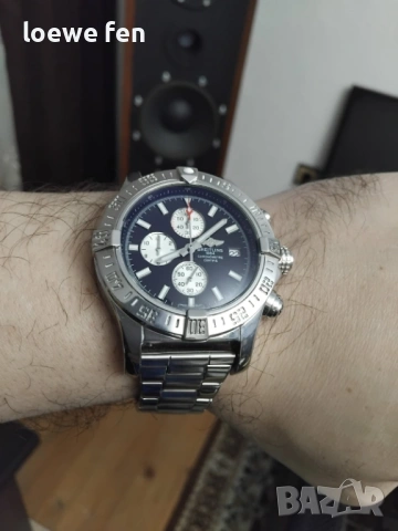 Breitling A13370 Super Avenger 48 mm ! Кварц!, снимка 3 - Мъжки - 53598035