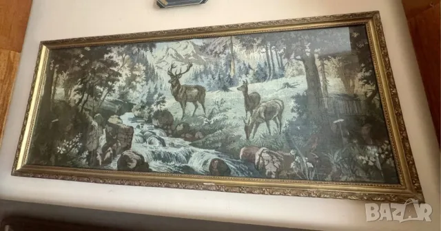 Красив голям гоблен, снимка 2 - Гоблени - 50104134