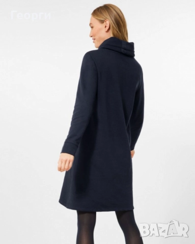 Спортна рокля тип суитшърт с висока яка, р-р S-M, снимка 2 - Рокли - 52252235