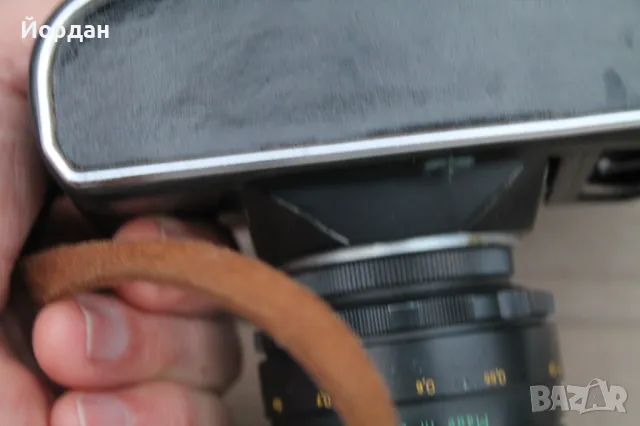 СССР фотоапарат ''Zenit-E'' обектив ''Helios 44-2/2-58'', снимка 12 - Фотоапарати - 48444300