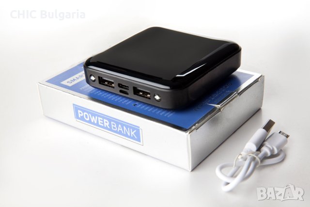 Преносима батерия (power bank) + Bluetooth слушалки TWS (earbuds), снимка 3 - Външни батерии - 38786370