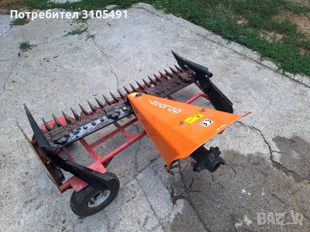 Косилен апарат палцова косачка Goldoni Tipo85, снимка 4 - Градинска техника - 51367162