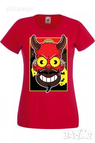 Дамска тениска The Simpsons Homer Simpson 03,Halloween,Хелоуин,Празник,Забавление,Изненада,Обичаи,, снимка 3 - Тениски - 38149663