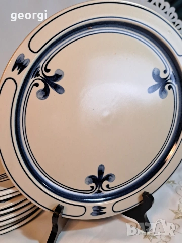 немски керамични чинии Rosenthal Siena blue 33/4, снимка 2 - Чинии - 53430233