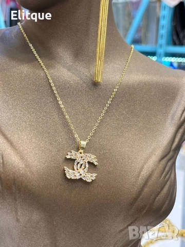висококачествени колиета от стомана chanel , снимка 6 - Колиета, медальони, синджири - 52550898