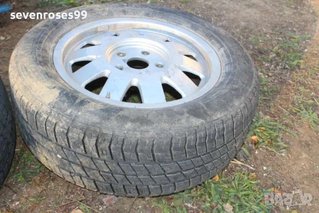 Алуминиеви джанти 5X112/15 audi vw seat 2броя 6JET45 цена за брой 1 летна гума 195/65/15, снимка 10 - Части - 47501211