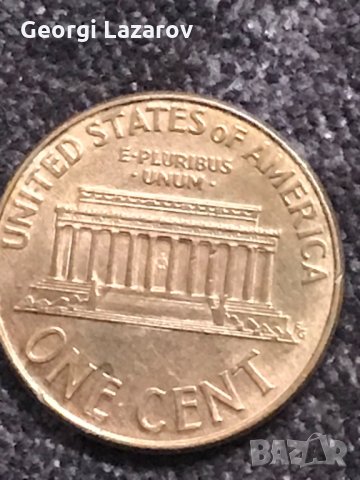 1 цент САЩ 2001