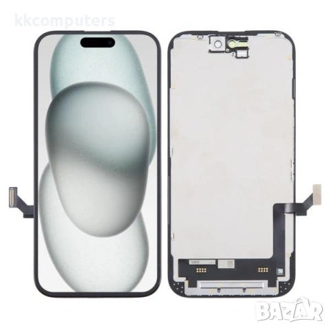 MP+ INCELL Съвместим LCD Дисплей за iPhone 12 Pro Max 6.7 + Тъч скрийн / Черен / Баркод : 484357