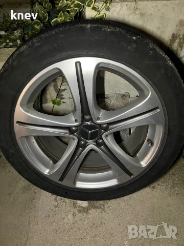 Джанти w213 с Гуми Continental 245/45-18, снимка 3 - Гуми и джанти - 52471846