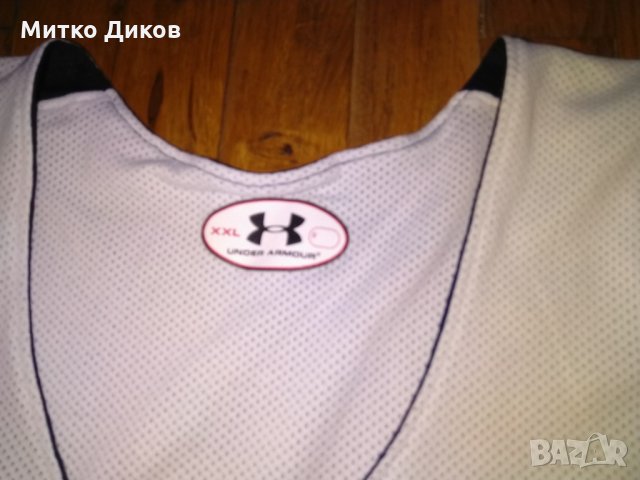 Under Armour реверсабле две лица  баскетболен потник размер ХХЛ, снимка 5 - Баскетбол - 33622563