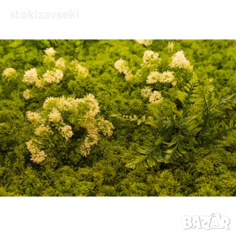 Зелено пано за стена, 100*100 см, снимка 3 - Други - 51242564