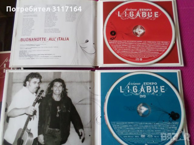 Ligabue - Primo tempo - Cd + DVD - De Luxe Edition , снимка 4 - CD дискове - 33415484