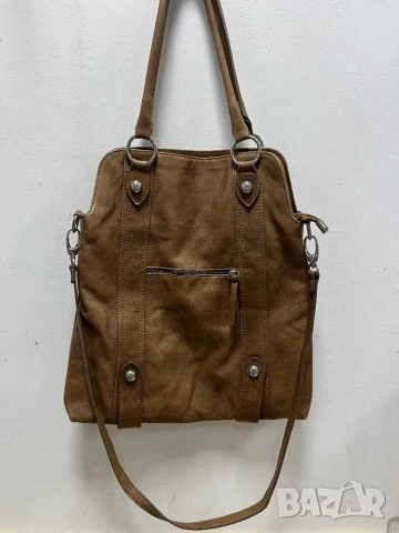 Чанта естествена кожа, винтидж