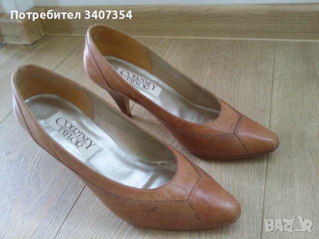 бразилски обувки кожа ., снимка 1 - Дамски обувки на ток - 37083941