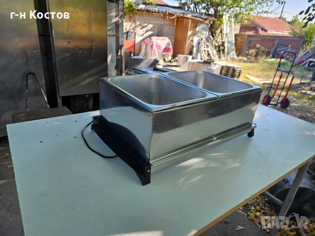 Толо Бен-мари със сух нагревател отдолу 1бр. гастронорми 1/3-10см. дълбочина , снимка 9 - Обзавеждане на кухня - 51824772