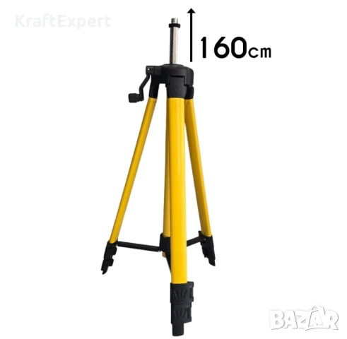 4D Самонивелиращ Лазерен Нивелир с Зелен Лъч + Тринога 1,6м и Комплект Аксесоари, снимка 4 - Измервателни инструменти - 50482758