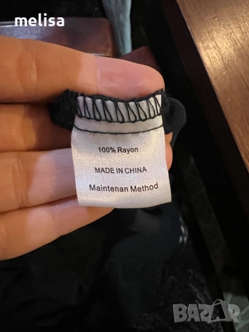 Дълга черна рокля, снимка 4 - Рокли - 52165164