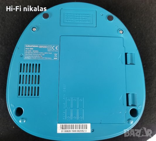 FM стерео радио CD mp3 player AUX GRUNDIG RCD1050, снимка 5 - Радиокасетофони, транзистори - 43622757
