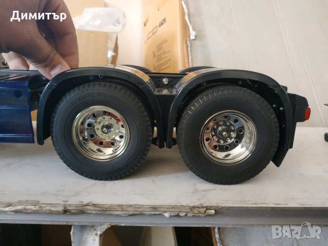 Камион за дистанционно ТАМIYA MAN 1/14, снимка 8 - Коли, камиони, мотори, писти - 26518821