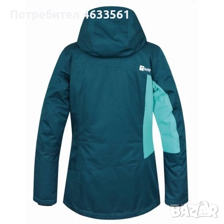 Дамско яке за ски и сноуборд Hannah Rolf deep teal mel , снимка 2 - Якета - 52267013