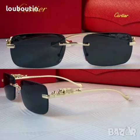 Cartier 2024 мъжки слънчеви очила дамски унисекс 4 цвята, снимка 2 - Слънчеви и диоптрични очила - 48016813