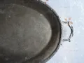 Невероятен посребрен поднос , снимка 3