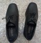 обувки чисто нови, черни 41 номер, естествена кожа