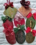 Винтидж коледна украса -ръчна изработка, снимка 5