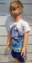 Нова детска тениска с трансферен печат Три делфина, Делфини, снимка 6