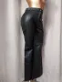 М Черен кожен панталон / чарлстон/, снимка 2