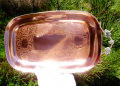  Меден поднос,плато Venetian Copper Канада. , снимка 1 - Антикварни и старинни предмети - 36470479