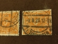 Без Перфорация Дойче Райх 1923 г., снимка 7