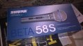 shure beta sm58s-profi microphone-внос швеицария, снимка 1 - Микрофони - 27576025