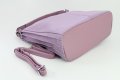 Moдна дамска чанта в лилав цвят, снимка 4