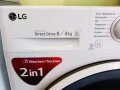Инверторна пералня със сушилня  LG -  8/4 кг, снимка 3