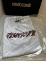 Оригинална Roberto Cavalli Бяла Тениска Snake Logo – Размер L , снимка 4