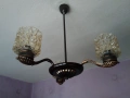 Продавам полилей тройка с медни орнаменти, снимка 1