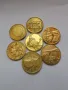 Позлатени коледни/новогодишни  късмети/монети за баница, снимка 1
