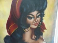  Картина - испанска циганка , снимка 3