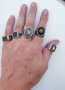 Мъжки сребърни пръстени, снимка 15